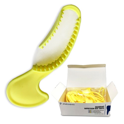 Dental Impression Bite Registration Triple Trays Mold (Choose Size & Quantity) - Picture 11 of 14