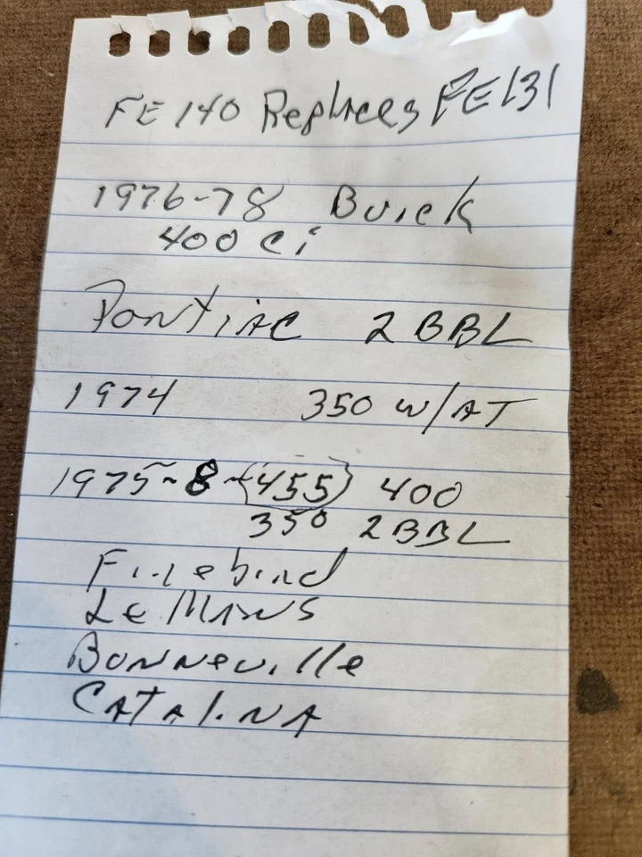 Клапан рециркуляции отработавших газов Niehoff FE-140 131 - 74-78 PONTIAC FIREBIRD LEMANSBONEVILLE EGR101 - Изображение 3 из 3