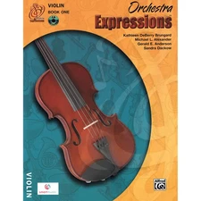 Orchestra Expressions Book 1, with online audio access, for violin; Brungard et