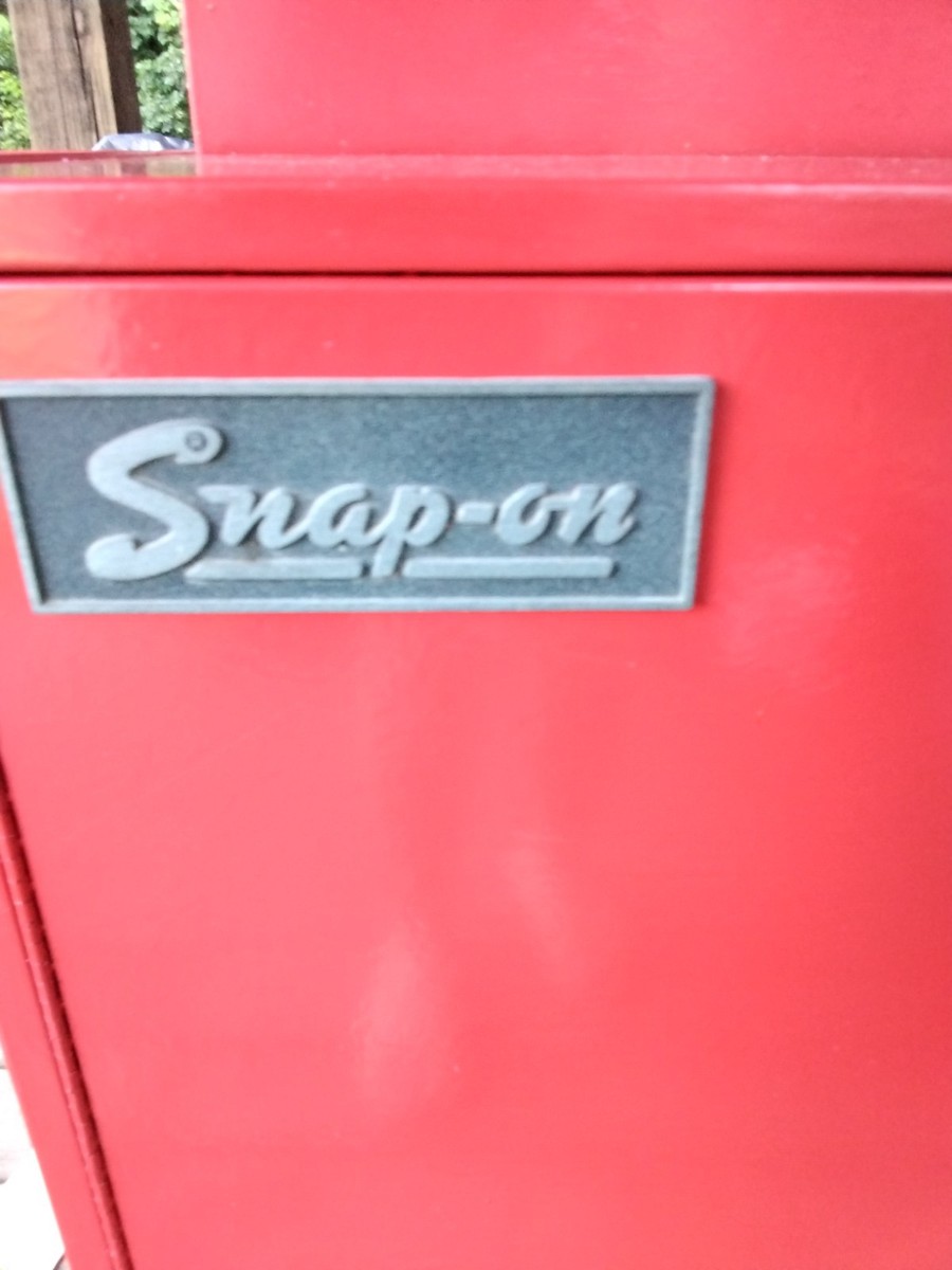 Vintage 1973 Snap-On Roll Cabinet and Top Chest. / Kenosha