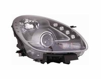Scheinwerfer Rechts FÜR Alfa Romeo Giulietta Ab 2010 Mit Chromiertem Rahmen Led