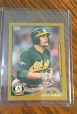 2014 Topps Mini - Jed Lowrie #607 Gold /63