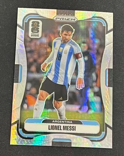 2026 Panini Prizm FIFA World Cup Lionel Messi #10 Silver