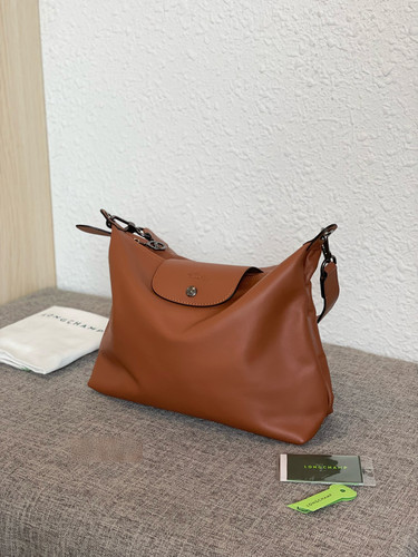 Longchamp Caramel-Colored Large Capacity Shoulder Tote Dust Bag 31.5x25cm