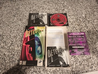 Psychic Detective (3DO) Long Box CIB Complete ~ Manual Included Tested & Works