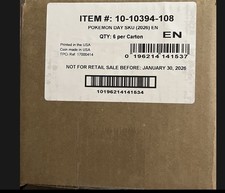 Pokemon TCG Pokemon Day 2026 Collection 6 BOX CASE Factory Sealed 6 ct