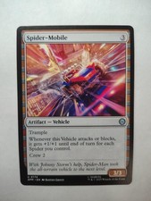 Spider-Mobile 174 UC Marvel's Spider-Man Magic: The Gathering Near Mint