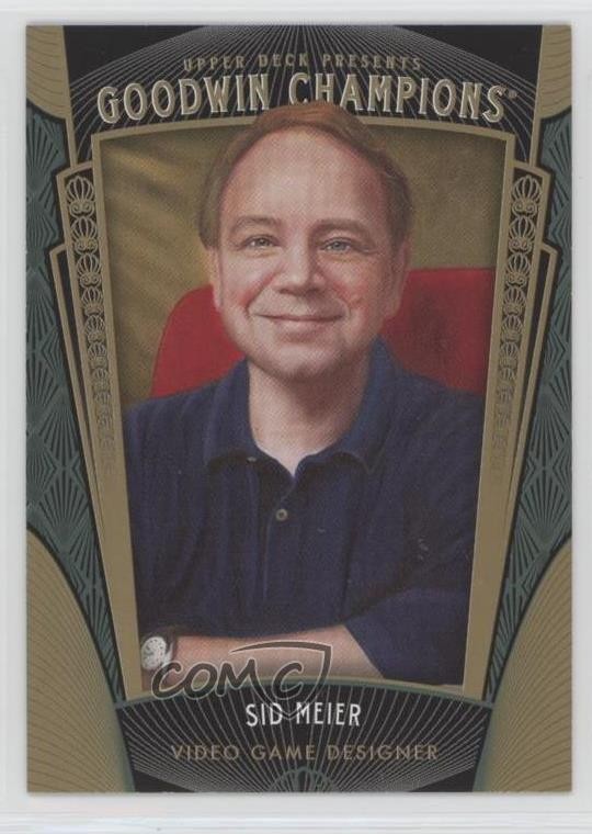 2015 Upper Deck Goodwin Champions Sid Meier #62 4r2