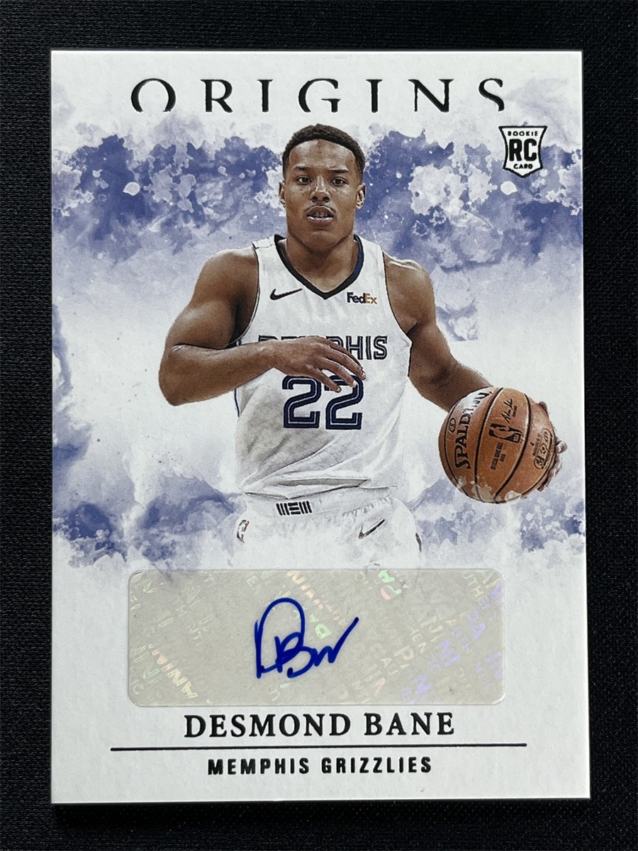 2020-21 Panini Origins Desmond Bane RC Rookie Autographs Auto Grizzlies #RA-BAN