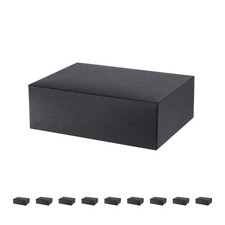 10 PCS Gift Boxes 7.5x5.5x2.5 Inches Matte Black Party Proposal Present