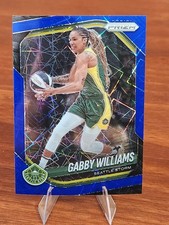 2025 Panini Prizm WNBA Gabby Williams Blue Velocity Prizm #77 Storm