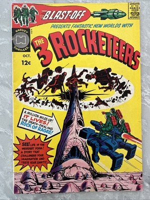 Blast-Off #1 The 3 Rocketeers 1965 Harvey Thriller Jack Kirby Al Williamson