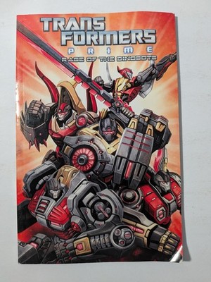Transformers Prime Rage of the Dinobots TPB IDW Comics Modern Age