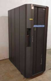 IBM Power7 Power 795 Data Center Server Rack with front and back doors 42u Dents