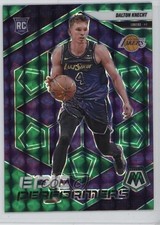 2024-25 Panini Mosaic Epic Performers Green Mosaic Prizm Dalton Knecht #14 0t6o