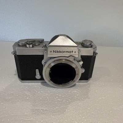 Nikon Nikkormat FTN (Non AI) 35mm Film SLR Camera Body, Chrome | eBay