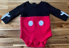 Disney Store Mickey Mouse Costume Bodysuit Baby 0-3M