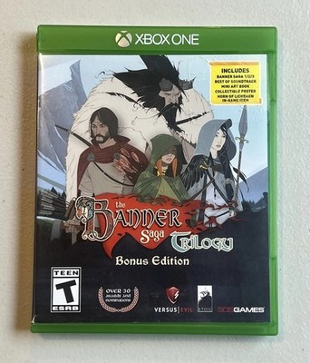The Banner Saga Trilogy Bonus Edition (XBOX ONE) (Disc plus artbook insert)