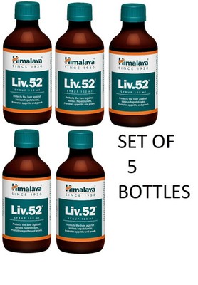 Liv 52 100ml | PACK OF 5 | Sealed | Expiry 11-2027 FR  Product DetaiEE SHIPPING