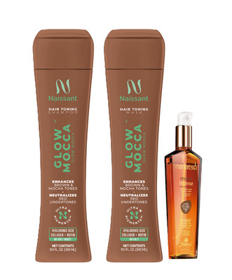 Naissant Glow Mocca - Glow Mocca Hair Color Intensifier and Tone Corrector.