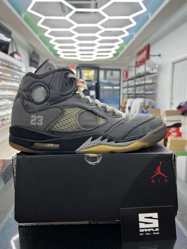 OFF-White x Air Jordan 5 Retro “Muslin” Size 12