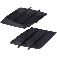 Lower Front Bumper Fog Light Lamp Covers Kit Fits 2010-2011 Mazda 3 Lh Rh