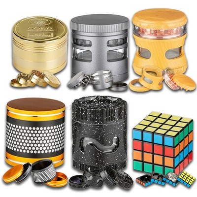Grinder Premium | Marken Crusher | Metall | Kräutermühle Gewürzmühle