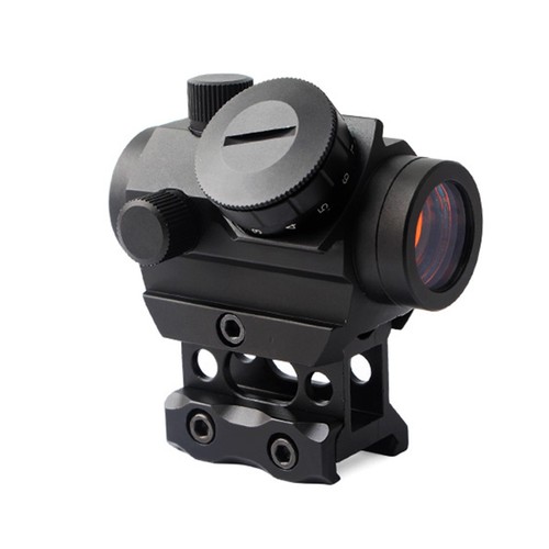 Micro Red Dot Sight Scope 3 MOA 1x25mm Reflex Sight W/ 1'' Riser 20mm Rail Mount - Picture 1 of 17