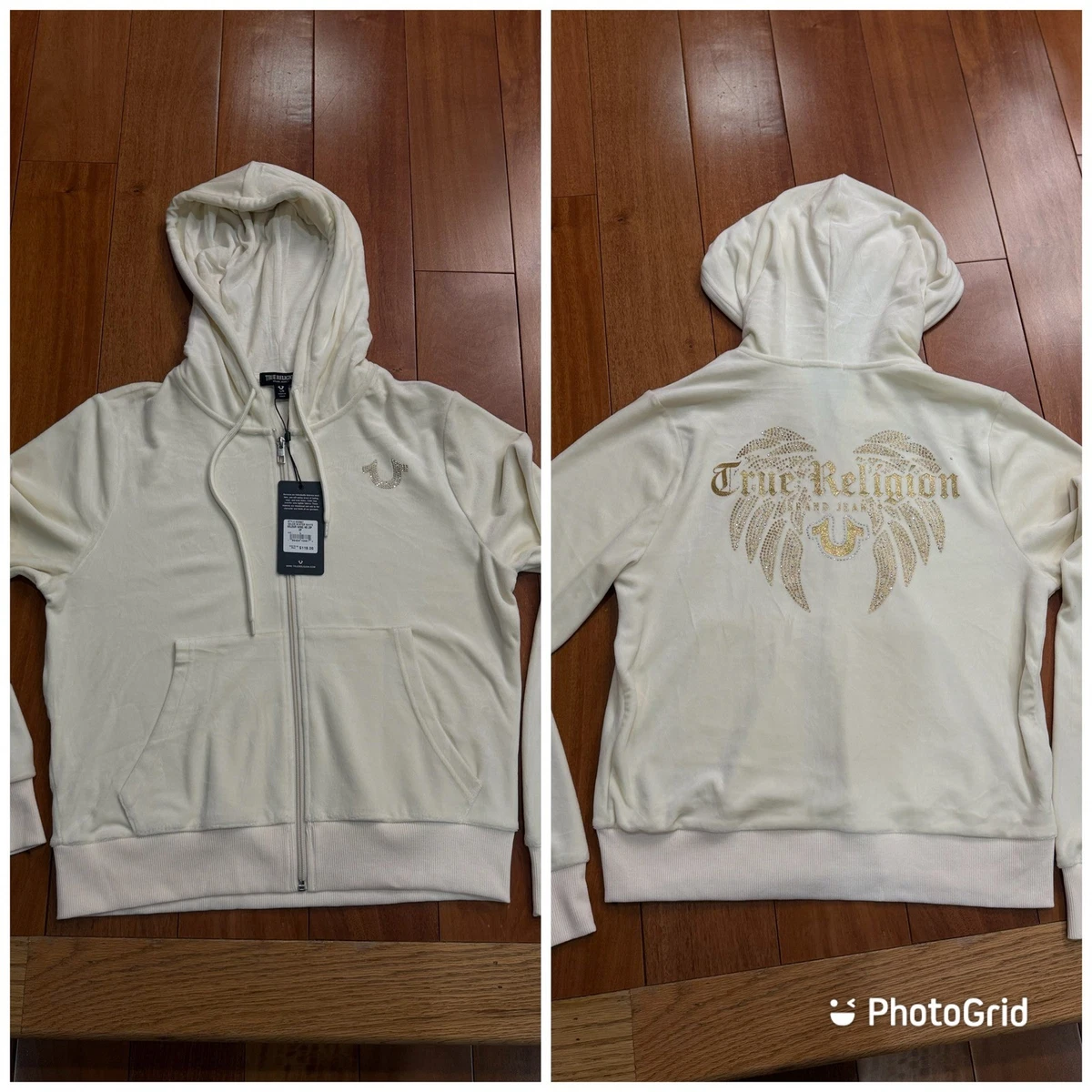 True Religion White Hoodies for Women for sale | eBay