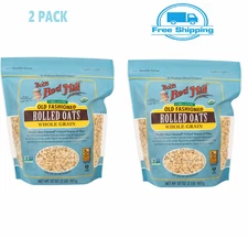 Bob's Red Mill, Old Fashioned Rolled Oats, Organic, 32 oz (2 PACK)
