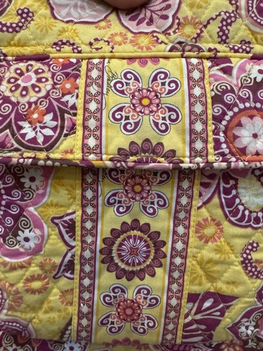 Vera Bradley Retired Pattern Bali Gold Crossbody purse - Picture 13 of 13
