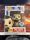 RARE Funko Pop TV: TED LASSO (Believe Sign) #1357 Ted Lasso Funko Shop Exclusive