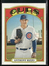 2021 Topps Heritage #175 Anthony Rizzo