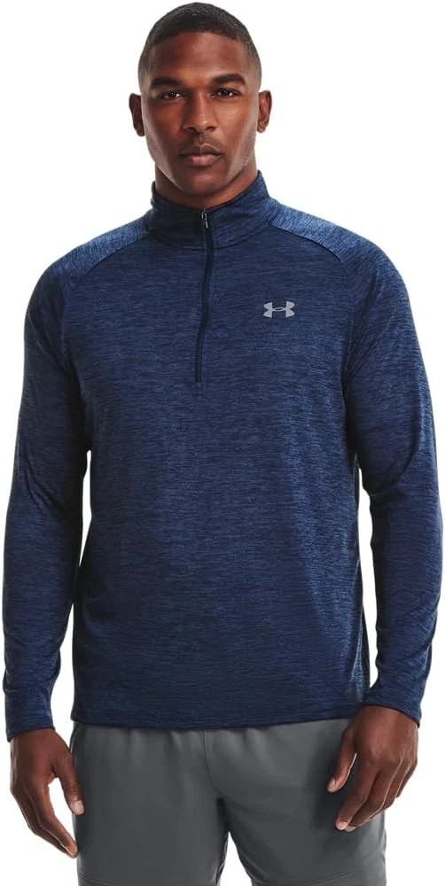 Under Armour Men's Tech Zip Long Sleeve | Navy | XLarge