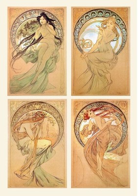 DANCE by Alphonse Mucha