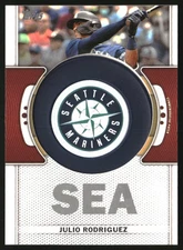 2023 Topps Team Logo Commemorative Patch #TLPJR Julio Rodriguez - NM-MT