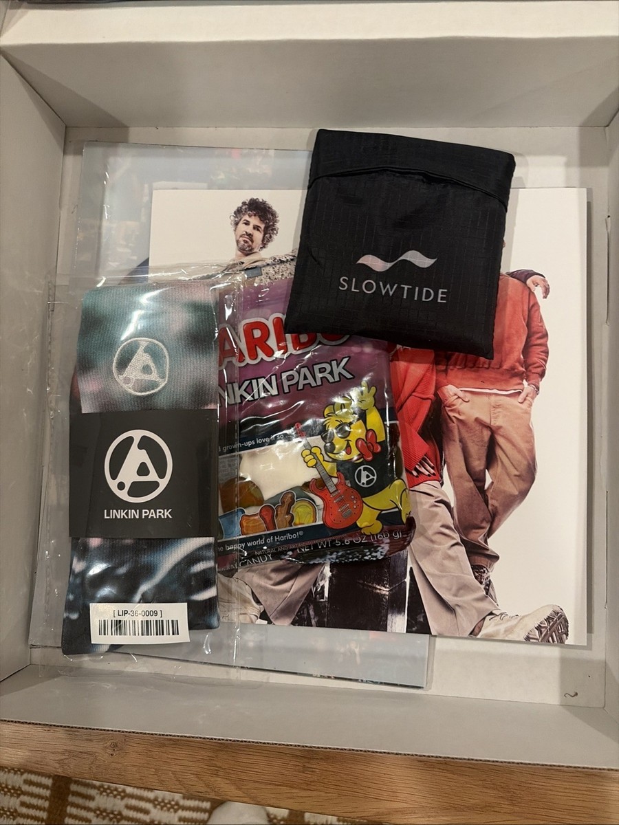 Linkin Park - FROM ZERO Promo Box: 2LP Green Vinyl, Socks, Candy