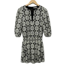 alice+olivia Black Cream Women's Dress