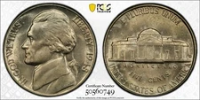 1948-D Jefferson Nickel  5C PCGS MS64 Full Steps! Gold Shield & True View!