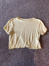 PAC Sun Cropped Shirt Size M