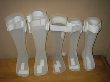 Sm Left: OTC Premium Molded Drop Foot Brace. AFO Splint, Ankle/Foot Orthosis.
