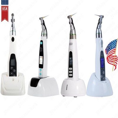 Dental Cordless LED Endo Motor 16:1 Contra Angle Root Canal Treatment