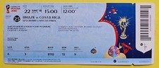 FIFA World Cup 2018 Match 25 Brazil Costa Rica Ticket (Mint Condition)