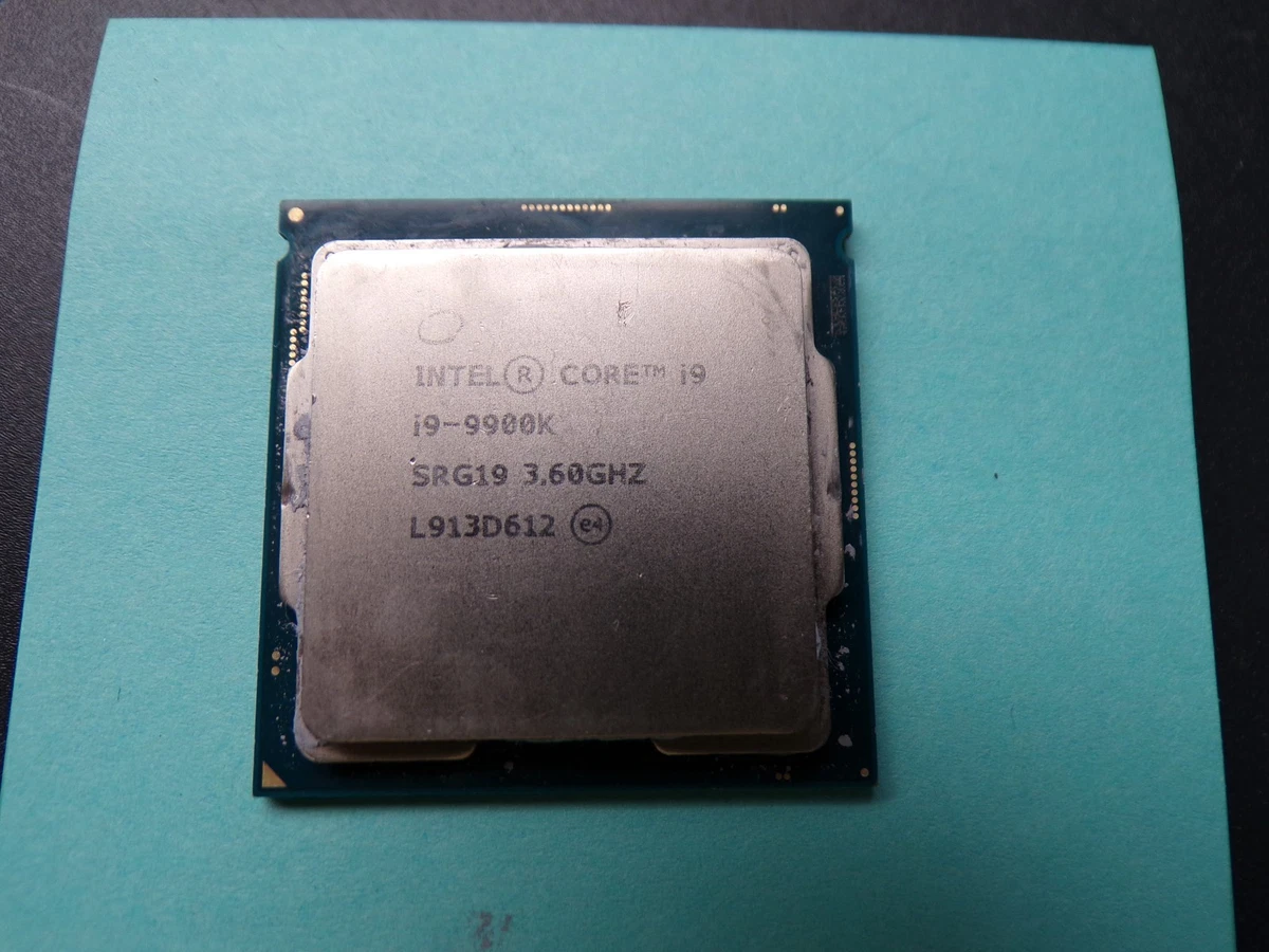 Intel Core i9-9900K Processor Model Computer Processors (CPUs) for