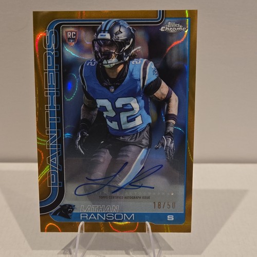 2025 Topps Chrome Lathan Ransom Refractor (RAW)