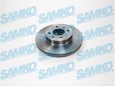 SAMKO 2x Bremsscheibe vorne belüftet passend für Hyundai i20 PB PBT