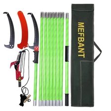 Pole Saw for Tree Trimming - 30 FT Extendable Tree Pruner, Long Handle Tree T...