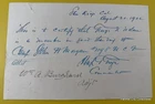 Signed Confederate Civil War Hugh Gwyn 23rd Tennessee Infantry 1902 UCV Document