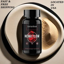 Leviathan Nutrition Hemo Flow Supplement with Nattokinase for Nitric Oxide
