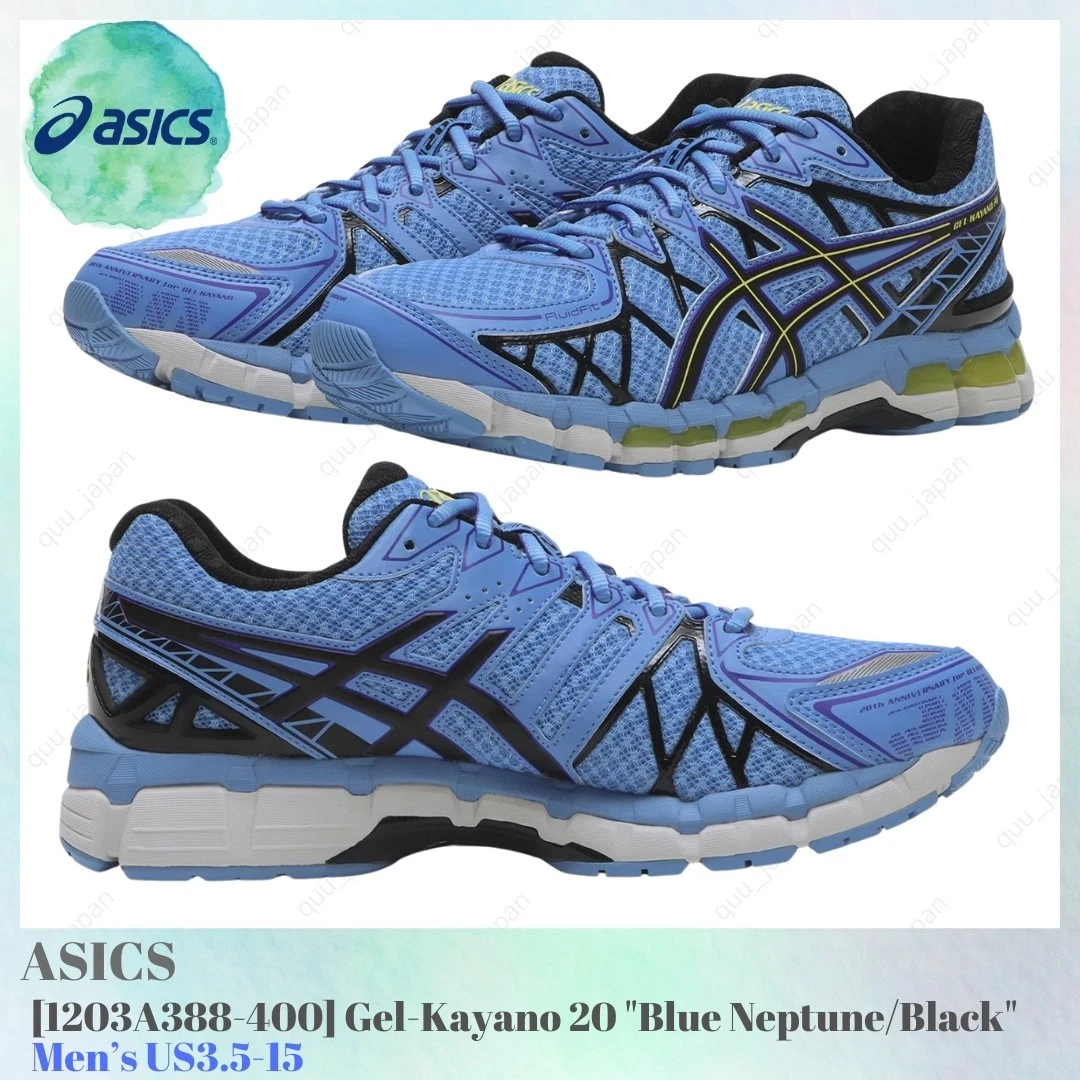 Las mejores ofertas en ASICS Gel Kayano 20 Blue Neptune Black | eBay